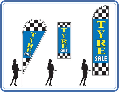 Tyre flags banners great for - flags,