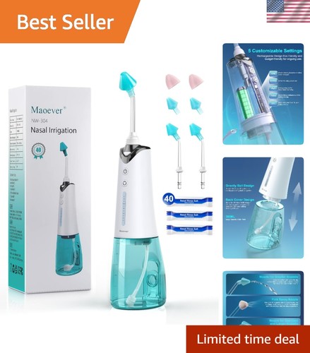 Cordless nasal irrigation - cordless,